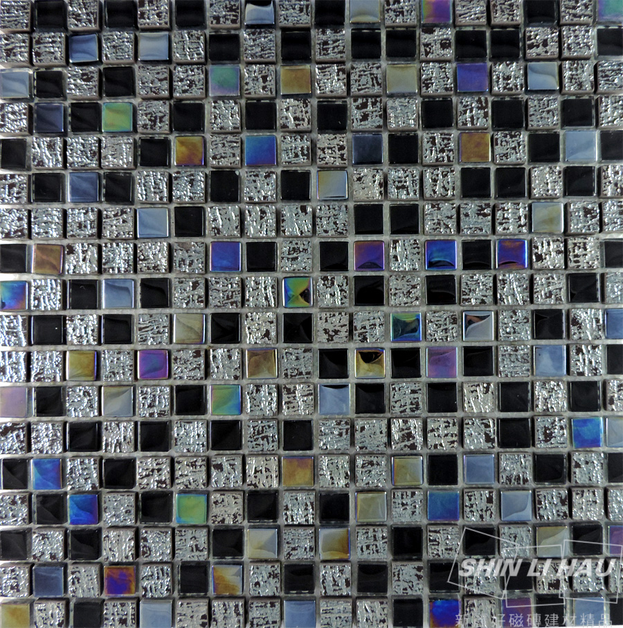混拼馬賽克-馬博倫 - 金屬色(單顆尺寸:1.5x1.5x0.8CM)