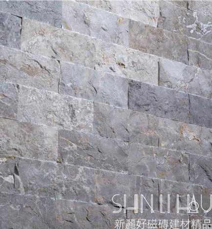 外牆磚-天然真石系列-伯爵石 - 劈面型 - 爵土灰