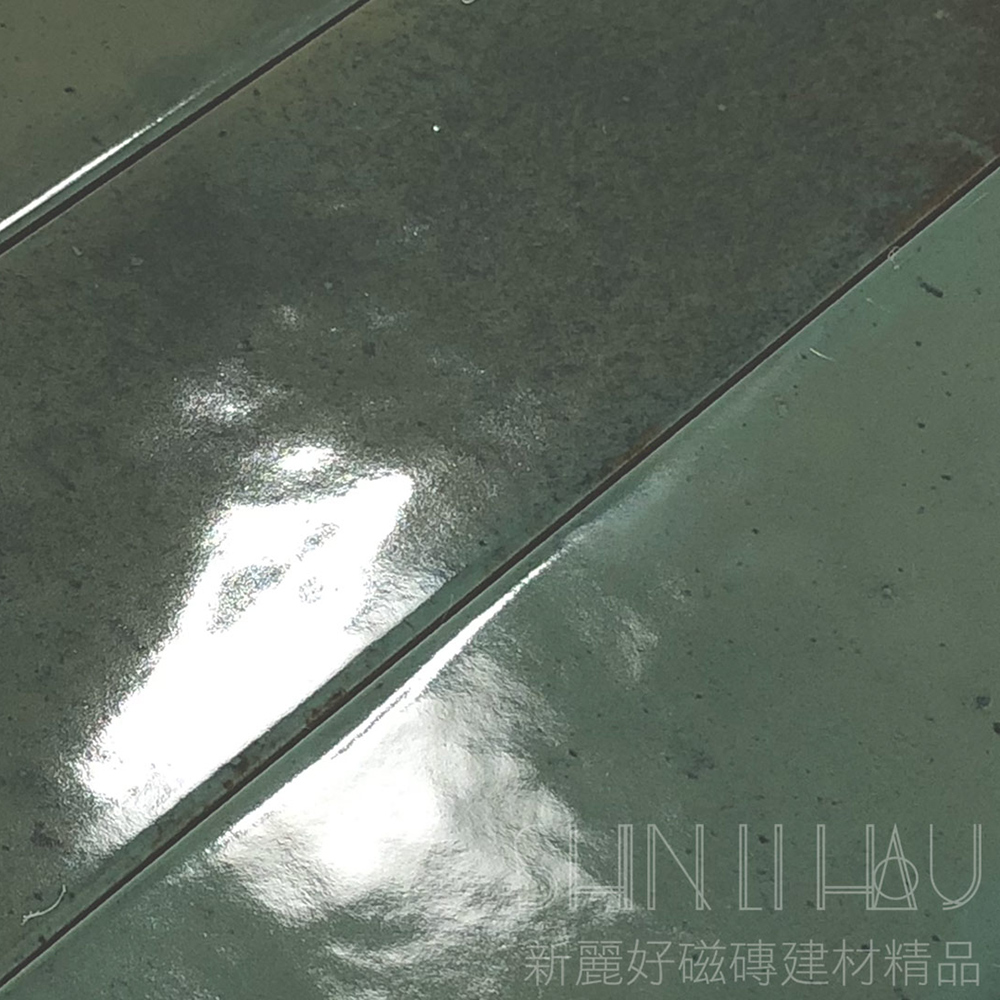 地鐵磚-吾悠亮面手工條磚 - 綠